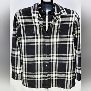Lauren Ralph Lauren Y2K 100% Wool Buffalo Plaid Cabincore Flannel, Large